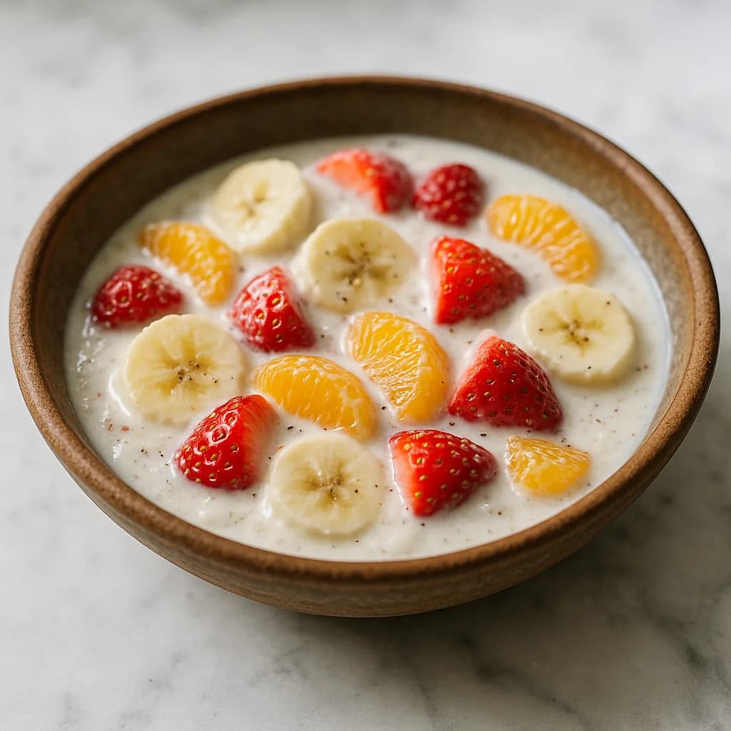 Jain-Friendly Fruit Raita recipe