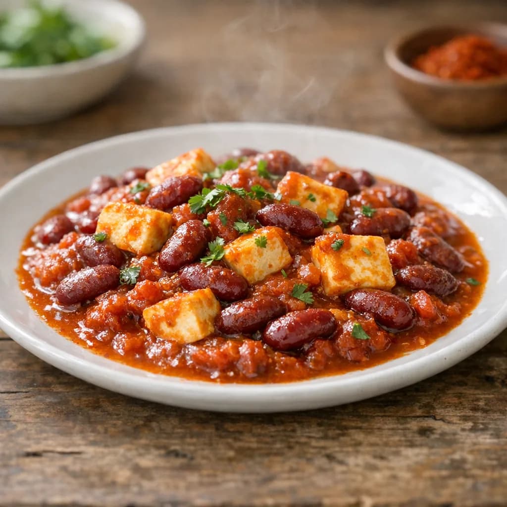 Jain-Friendly Vegetarian Chili recipe