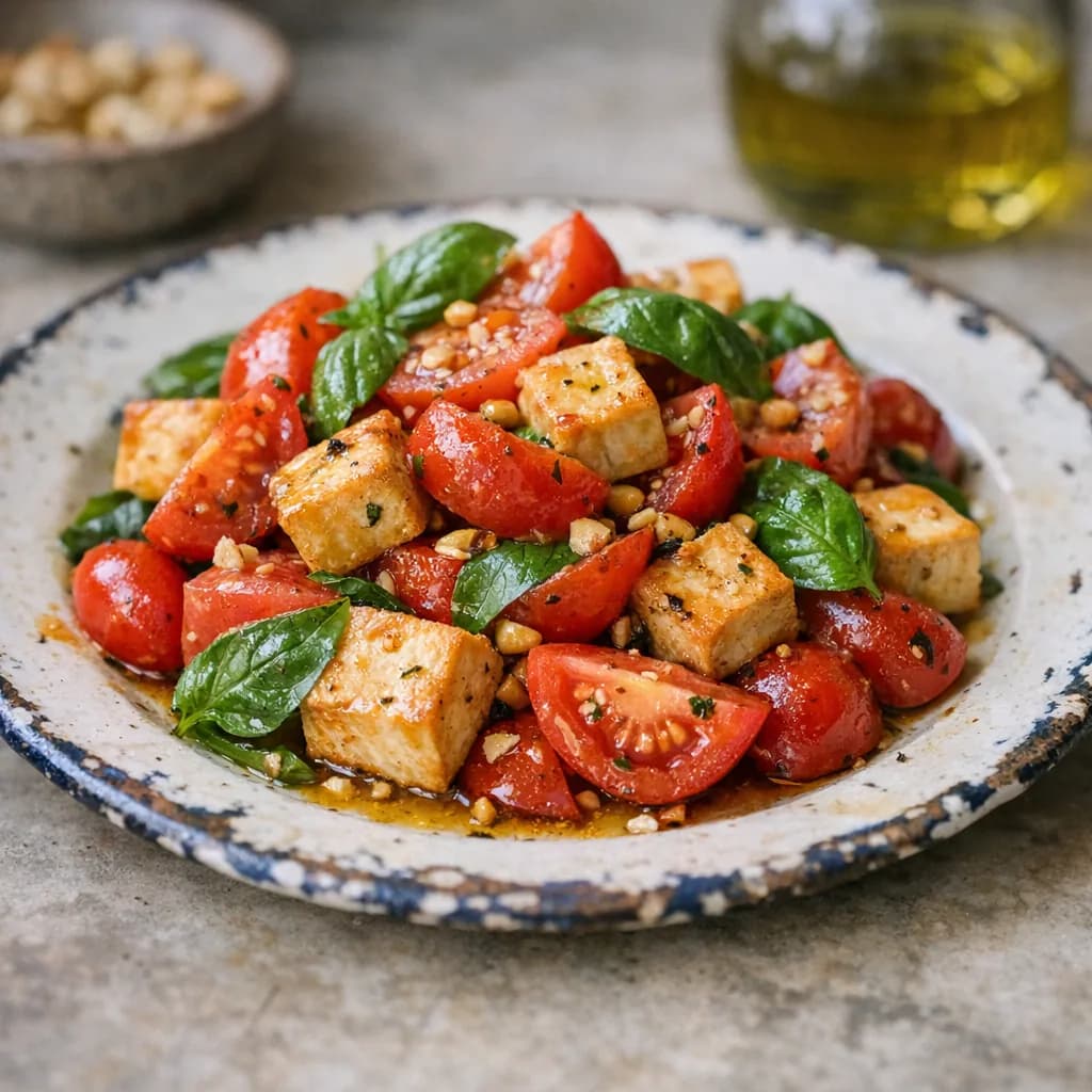 Tomato and Basil Salad with Cumin recipe