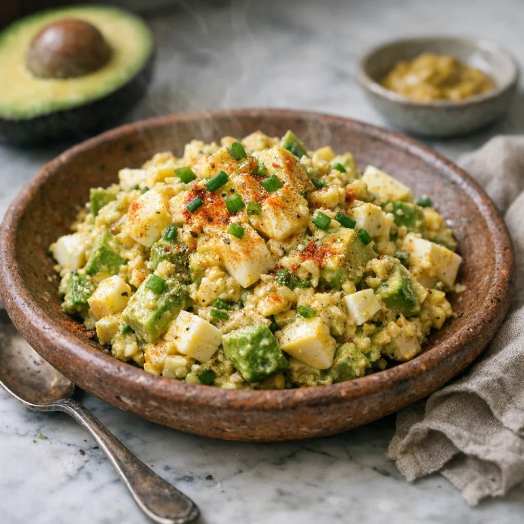 Creamy Avocado Mustard Salad recipe
