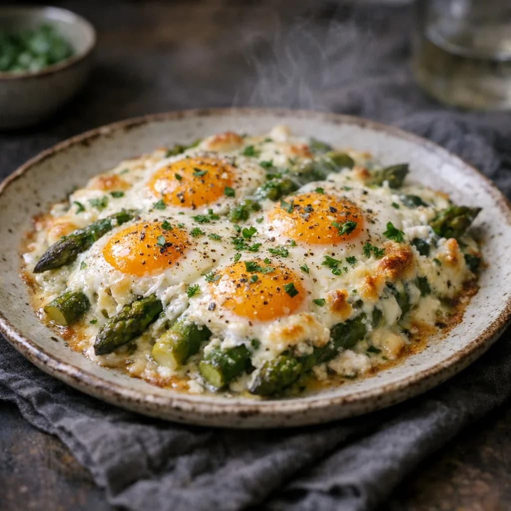 Asparagus and Cheddar Casserole recipe