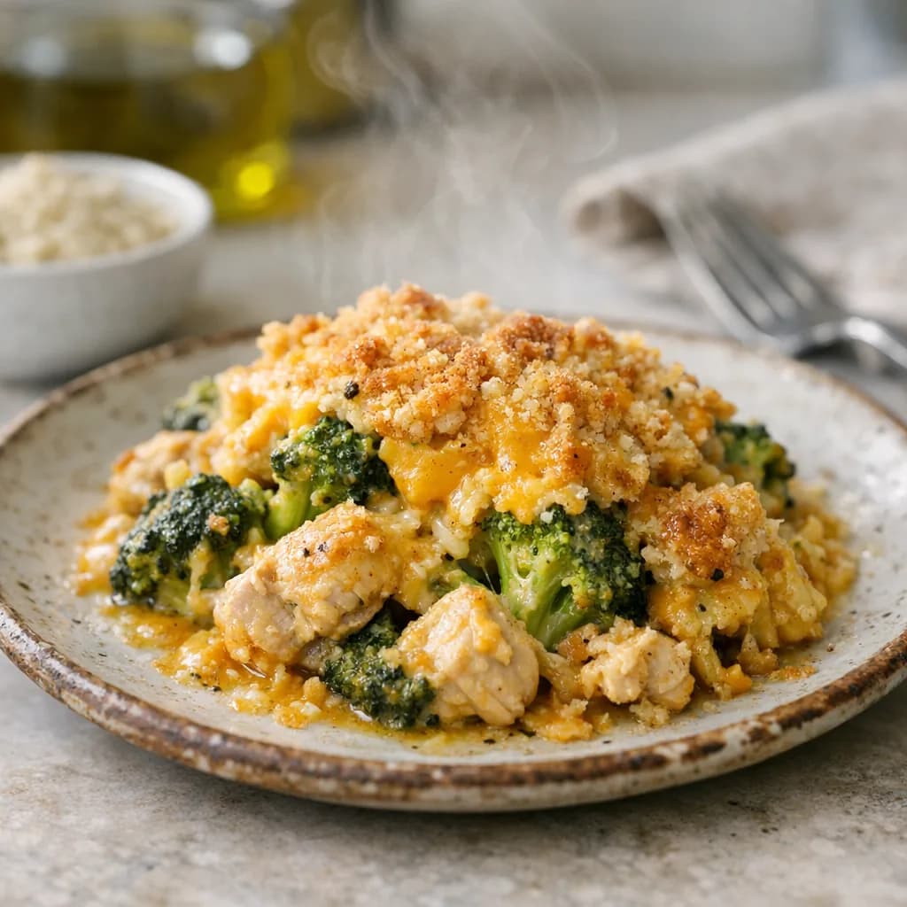 Keto Chicken and Broccoli Bake recipe