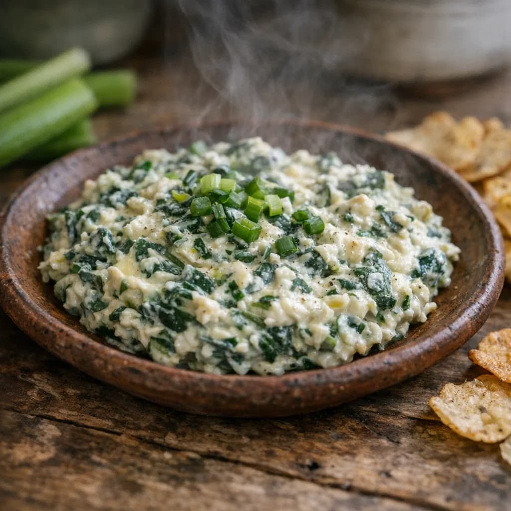 Keto Creamy Spinach Dip recipe