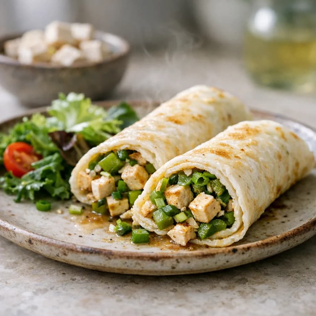 Egg White and Nutritional Yeast Wrap recipe