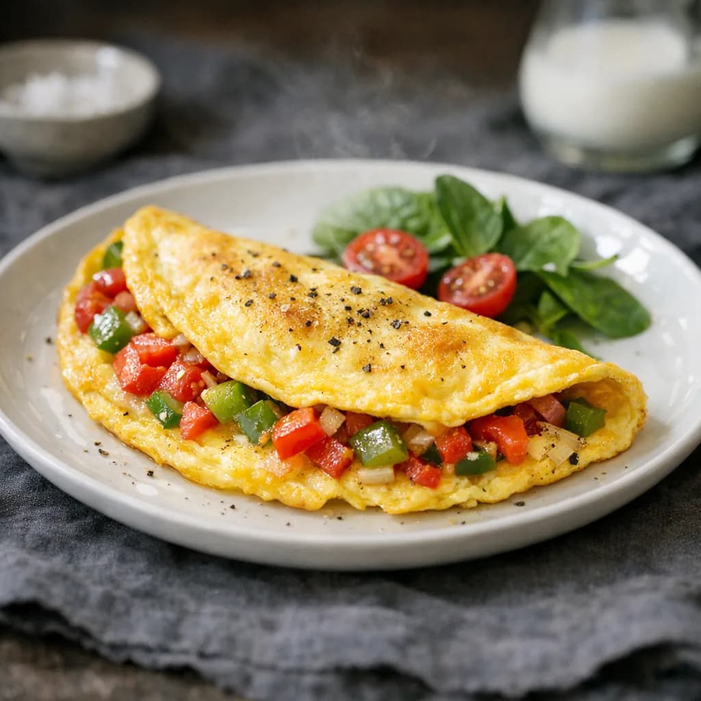 Keto-Friendly Western Omelet recipe