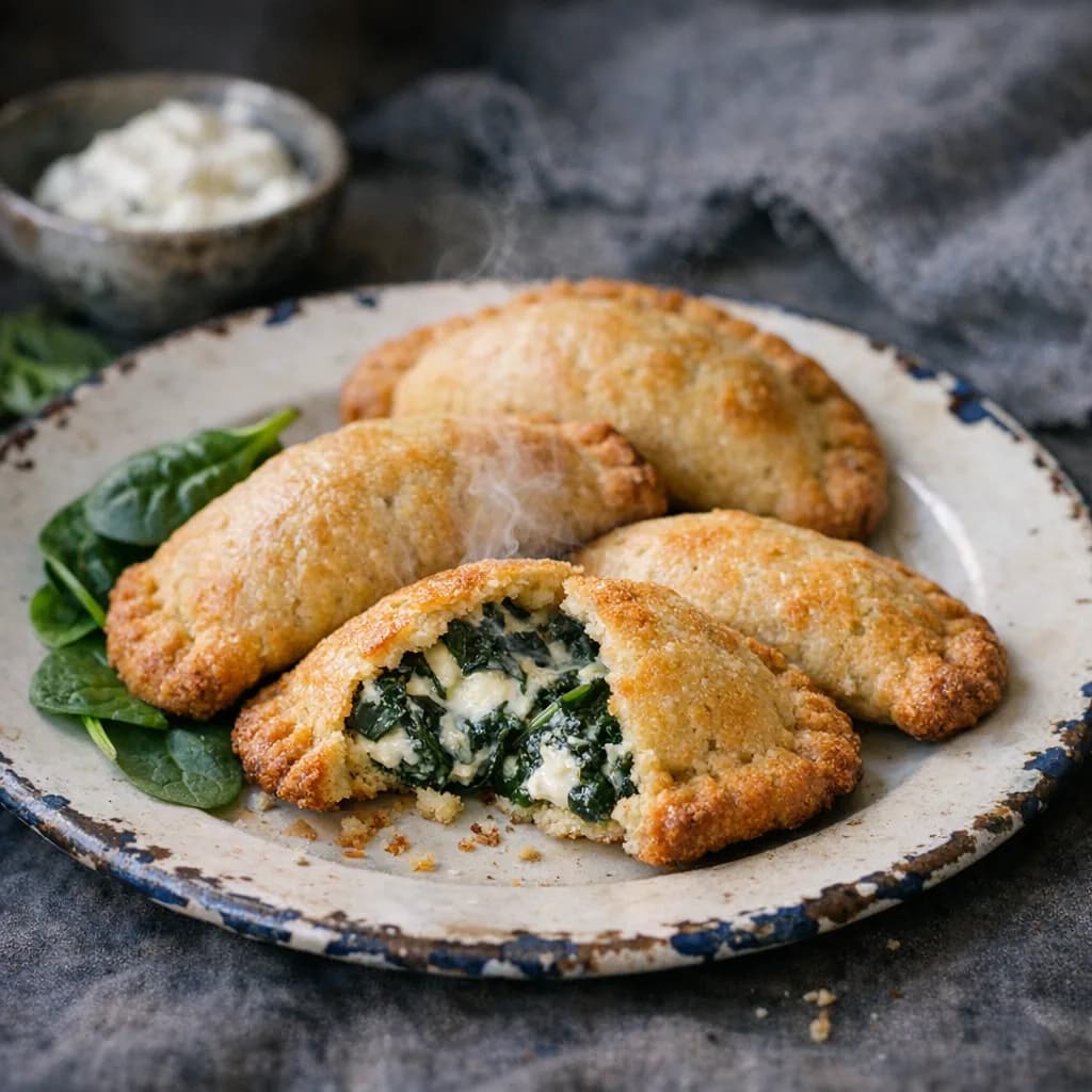 Keto Spinach and Cheese Empanadas recipe