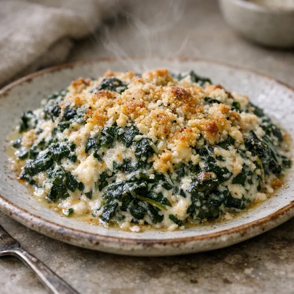 Keto Spinach Casserole recipe