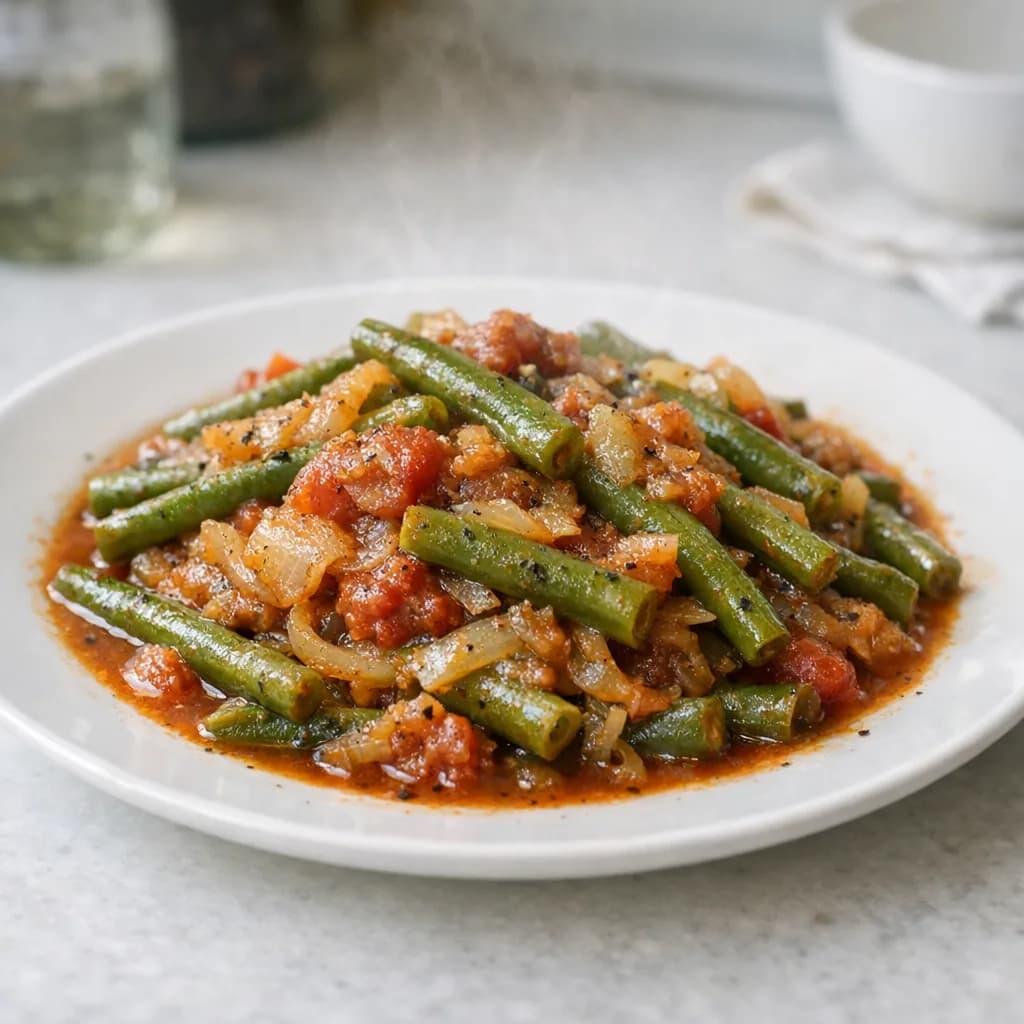 Kosher Beef and Green Bean Dinner recipe