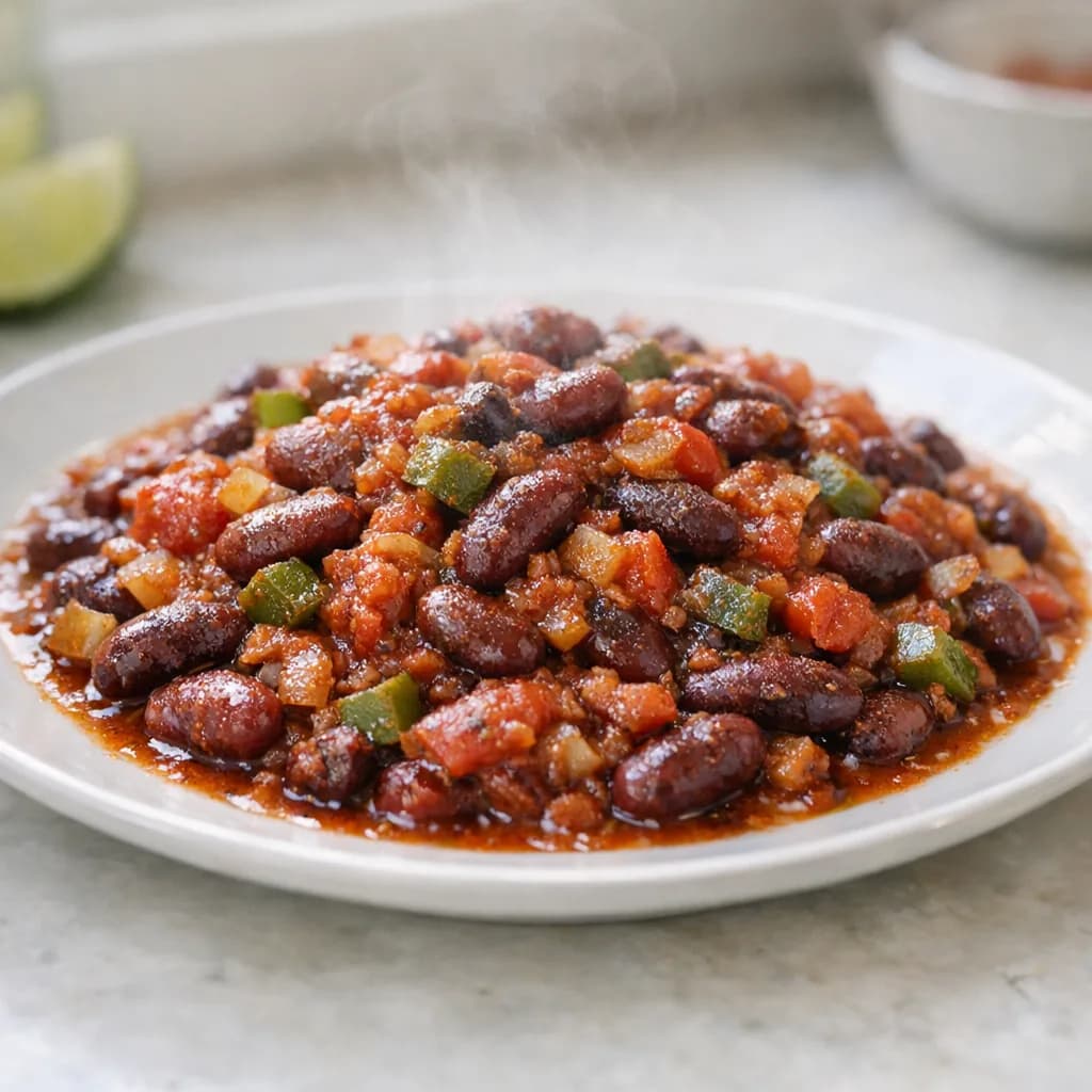 Kosher Beef Chili with Kidney Beans recipe