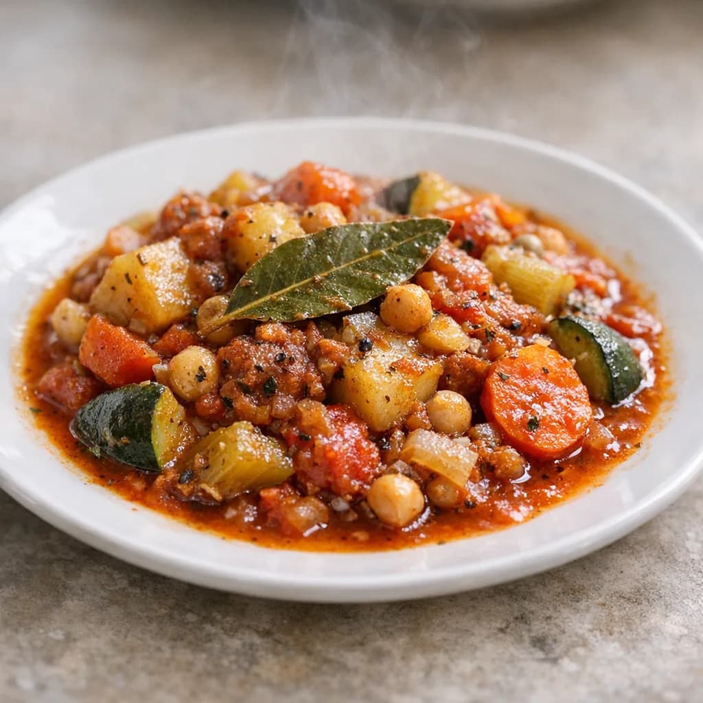 Kosher Beef Shank and Vegetable Stew recipe