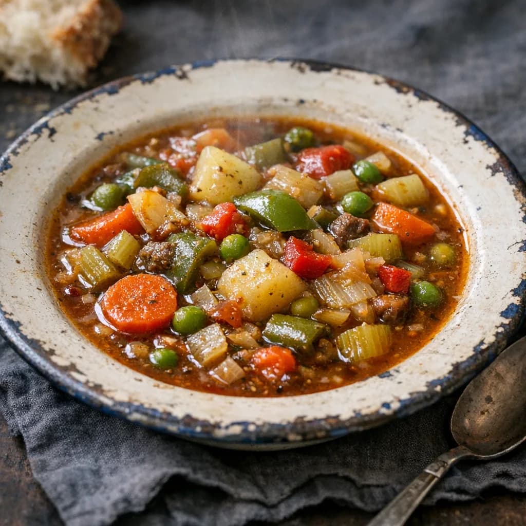 Hot Sour Vegetable Soup recipe