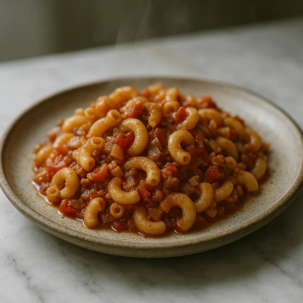 Kosher Skillet Macaroni Dinner recipe