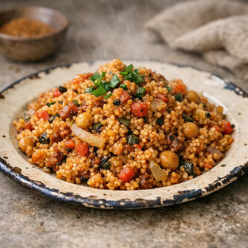 Spiced Vegetable Couscous recipe