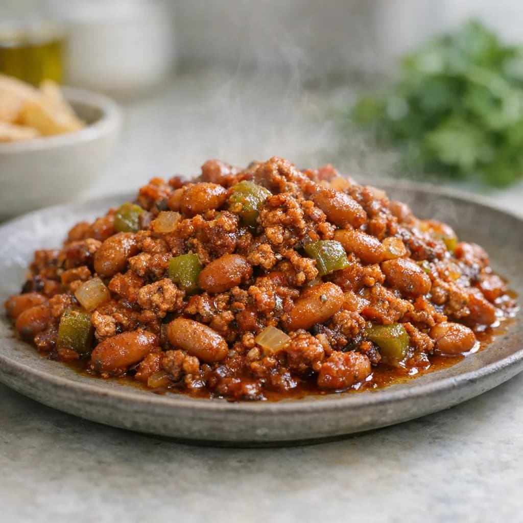 Spicy Vegetable and Red Bean Chili recipe