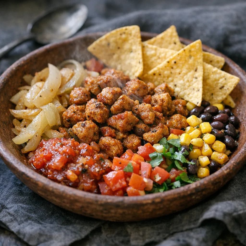 Kosher Taco-Style Dinner Bowl recipe