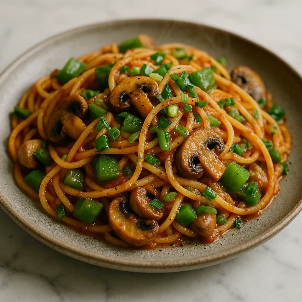 Kosher Tomato Pasta Dinner recipe
