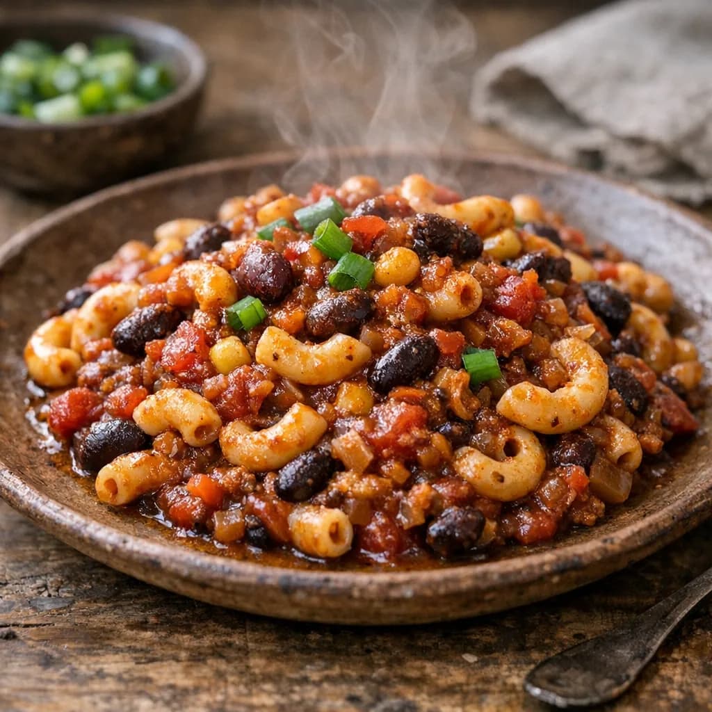 Kosher Turkey Chili with Macaroni recipe