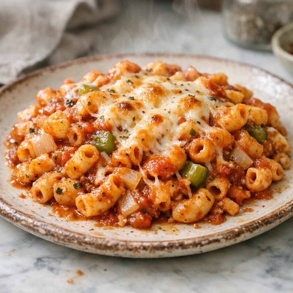 Kosher Veggie Beef Dinner Bake recipe