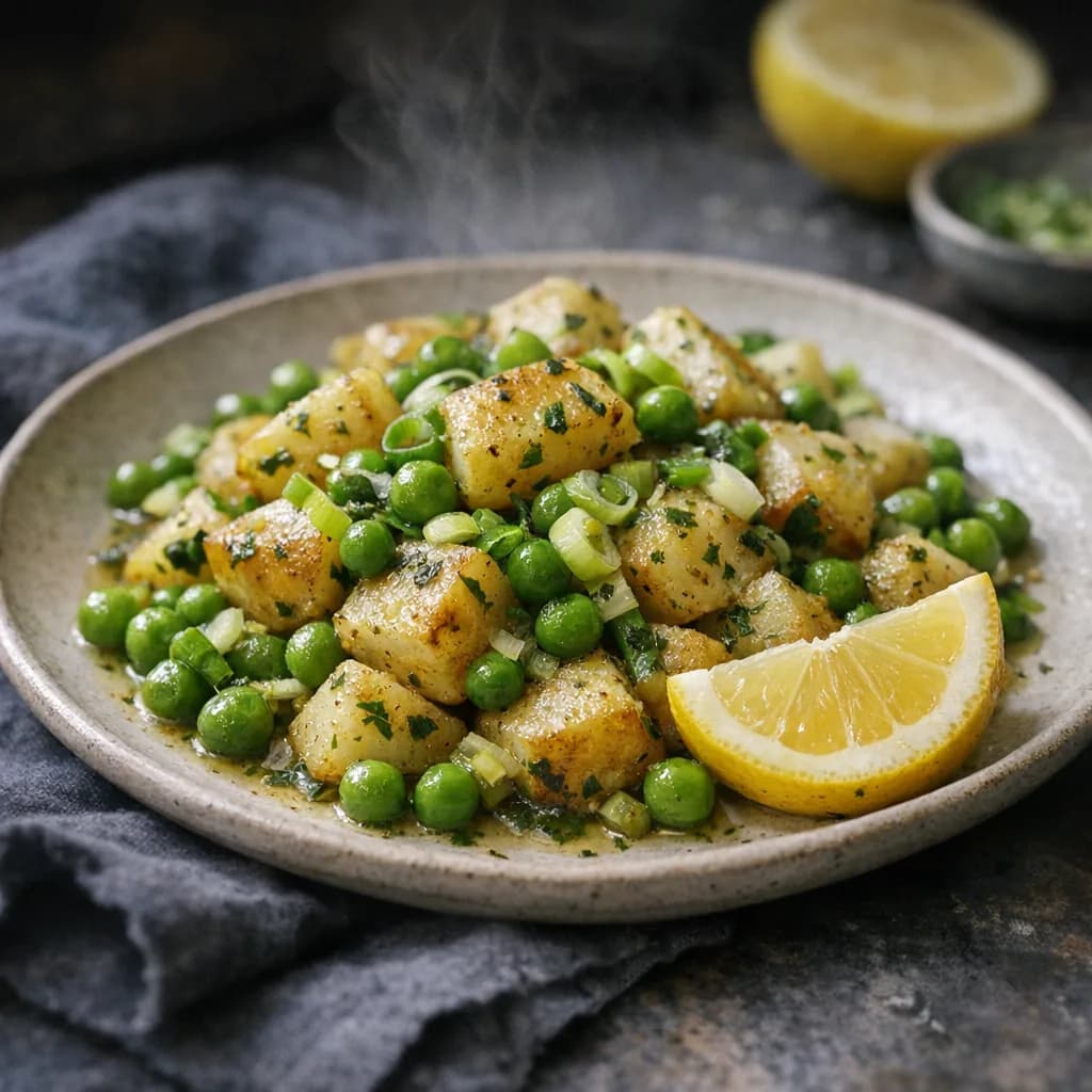 Mother Dairy Salted Butter Lemon Herb With Peas recipe