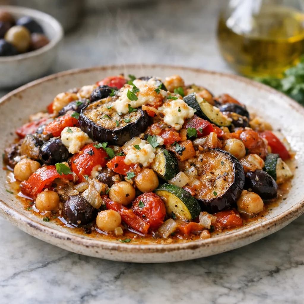 Mediterranean Vegetarian Bake recipe