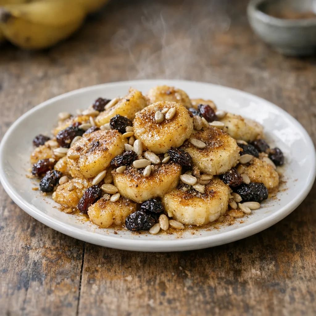 Nutty Banana and Raisin Delight recipe