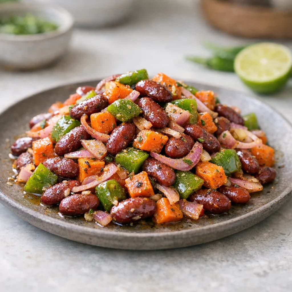 Overnight Marinated Vegetable Salad recipe