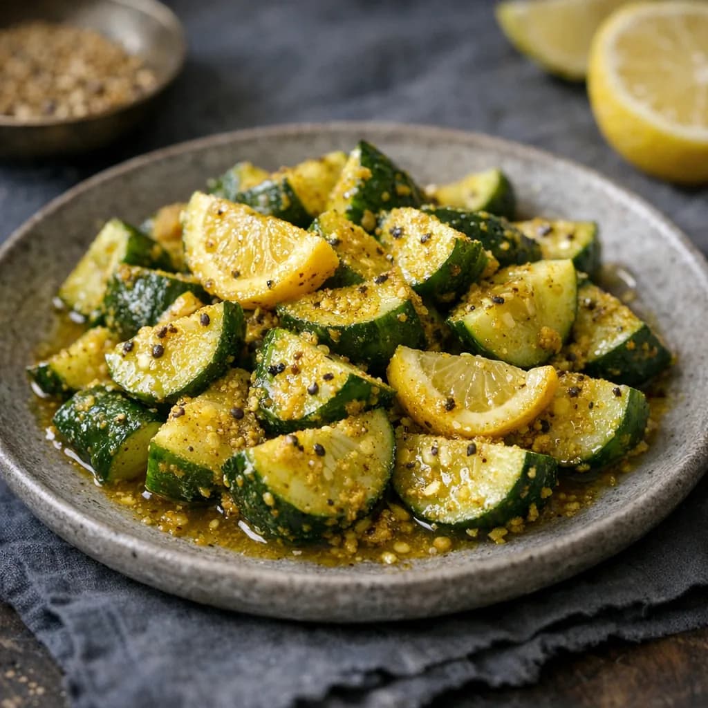 Quick Jain-Friendly Cucumber Pickles recipe