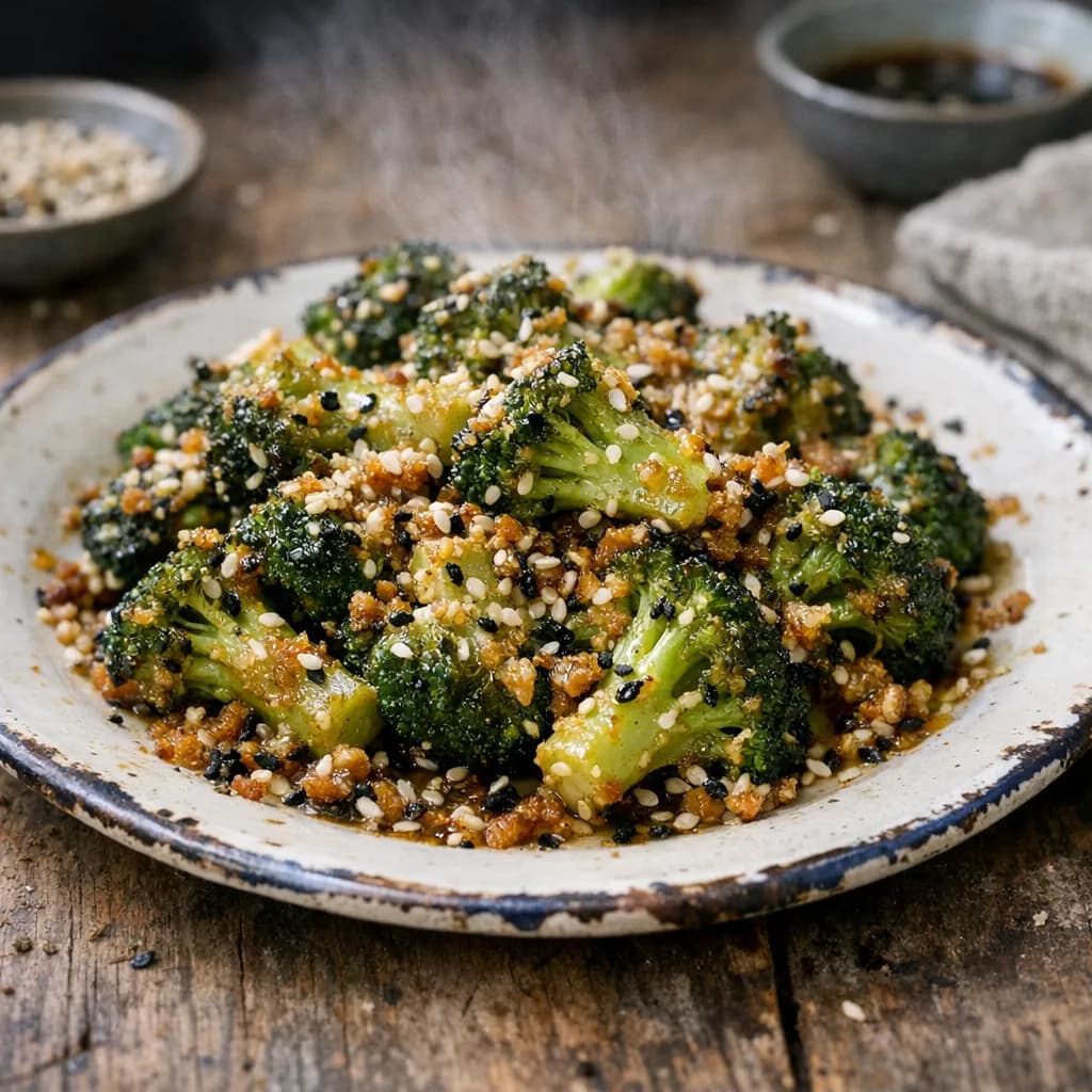 Quick Sesame Broccoli Bake recipe