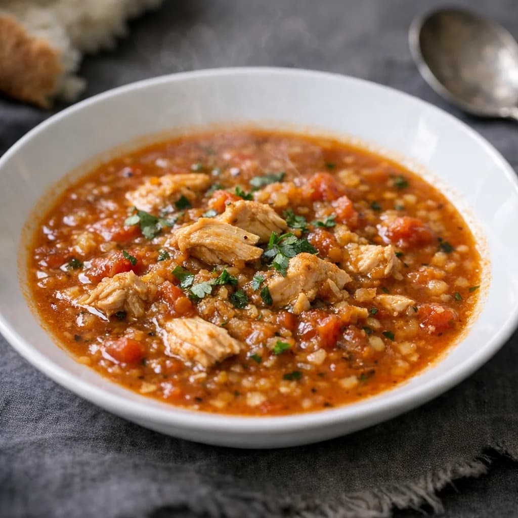 Red Lentil and Tomato Soup recipe