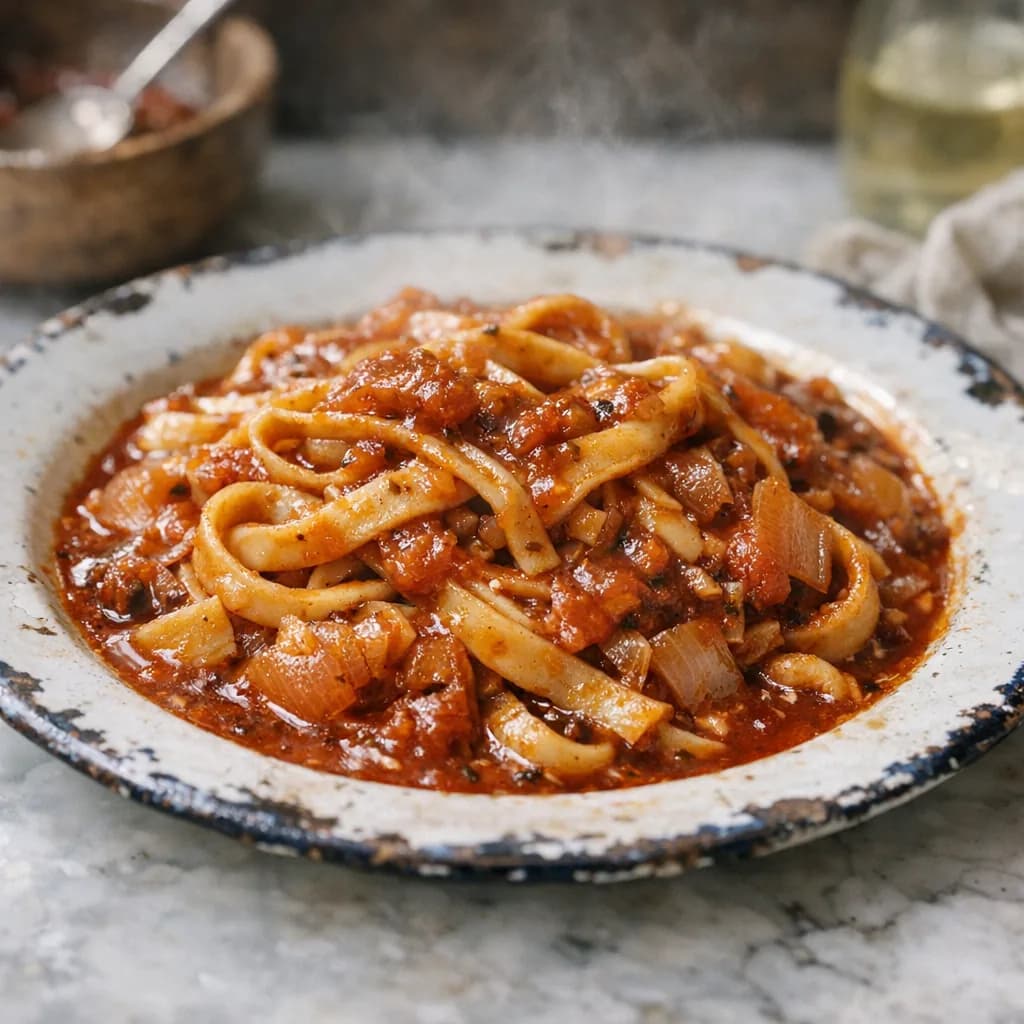 Savory Braised Short Ribs with Noodles recipe