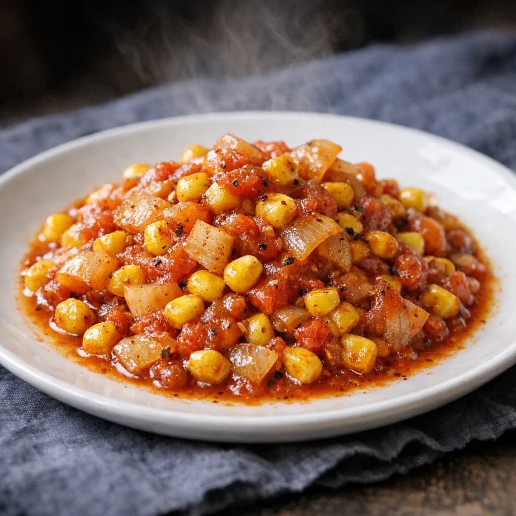 Savory Corn and Beef Dinner recipe