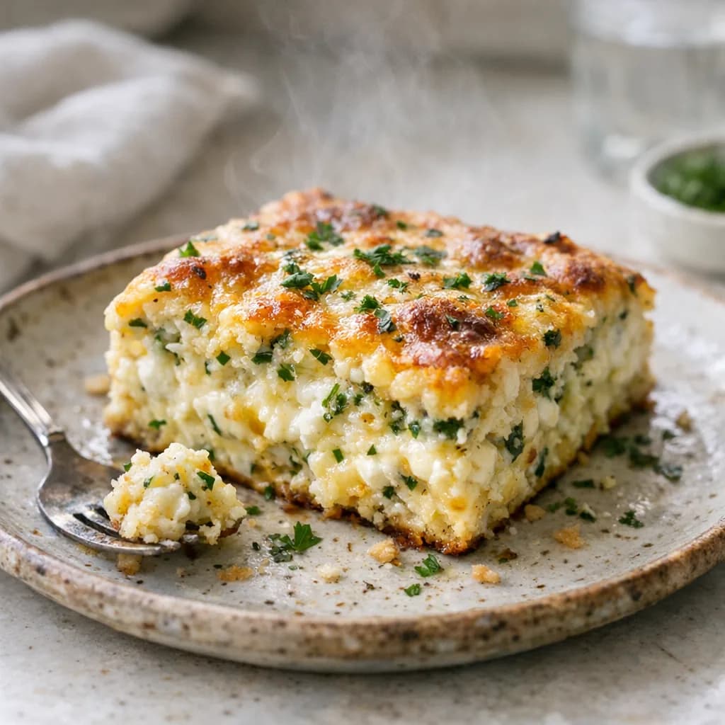 Savory Egg and Cheese Dinner Bake recipe