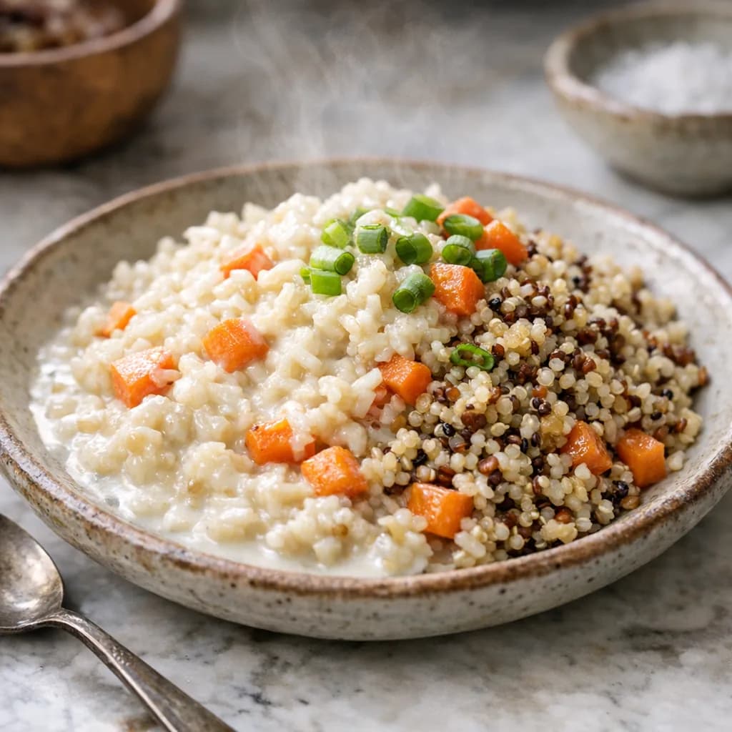 Savory Kosher Meat and Rice Bowl recipe