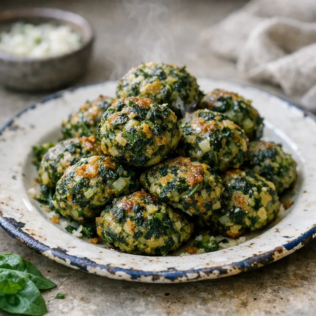 Savory Spinach and Herb Bites recipe