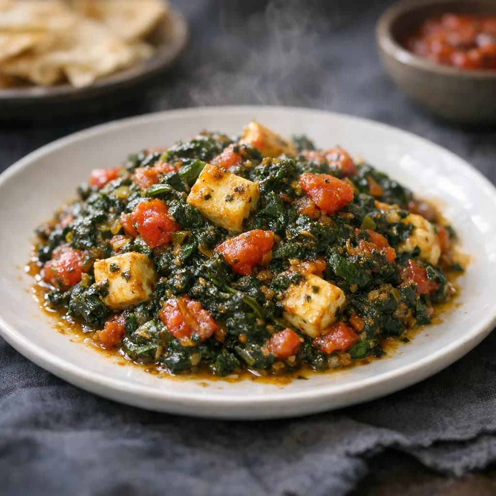Savory Spinach and Tomato Dip recipe