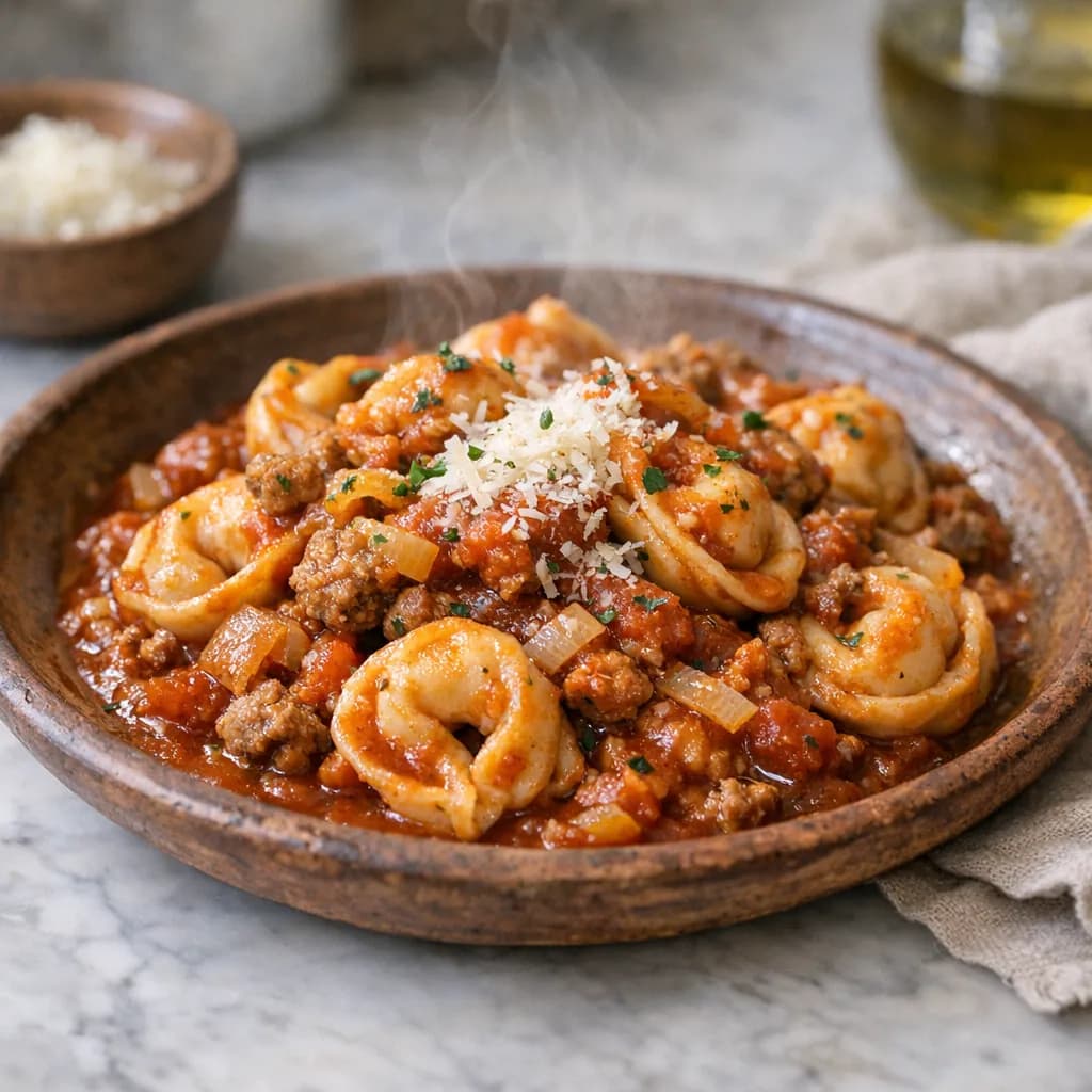 Savory Turkey Tortellini Dinner recipe