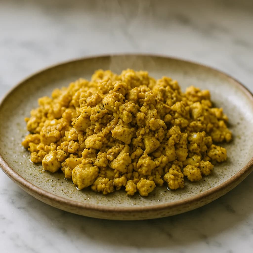 Savory Turmeric Tofu Scramble recipe