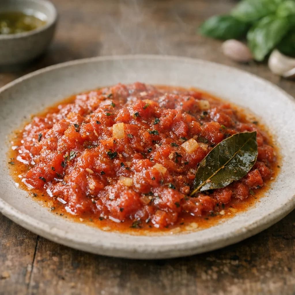 Slow-Cooked Herb Tomato Sauce recipe