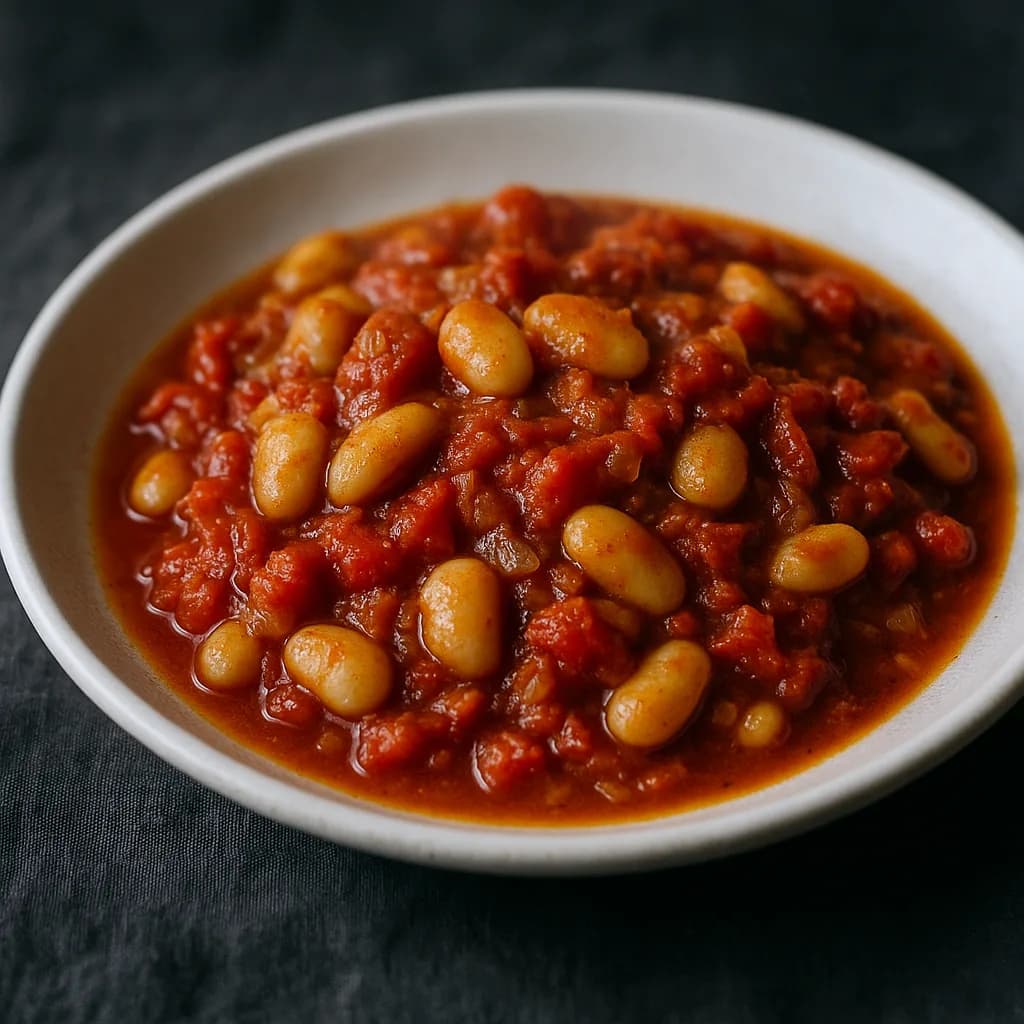 Spiced Tomato and Butter Bean Stew recipe