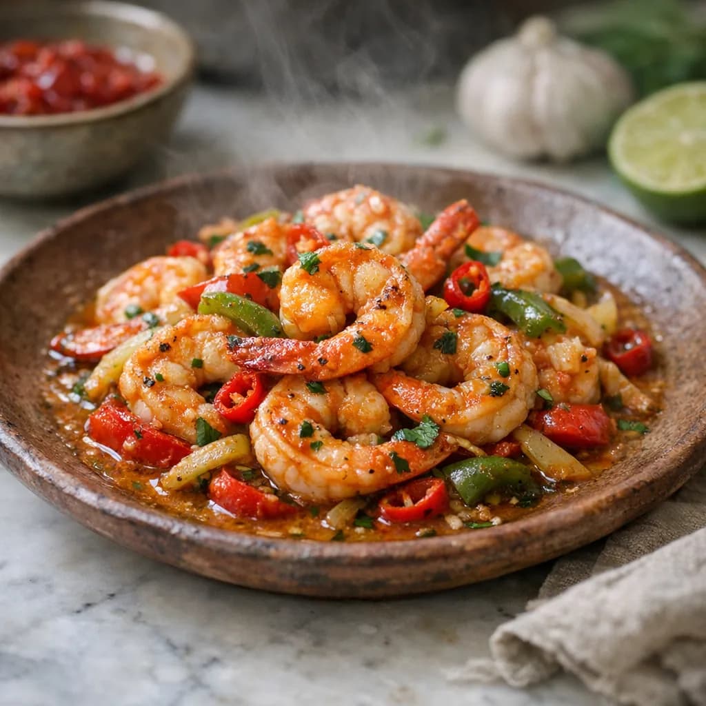 Spicy Coconut Shrimp Stir-Fry recipe