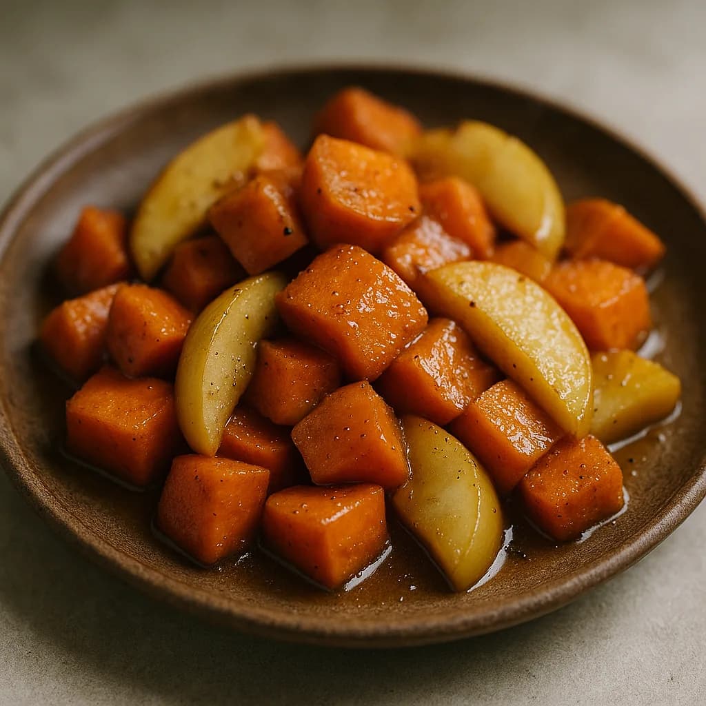 Sweet Potato and Apple Skillet Dinner recipe