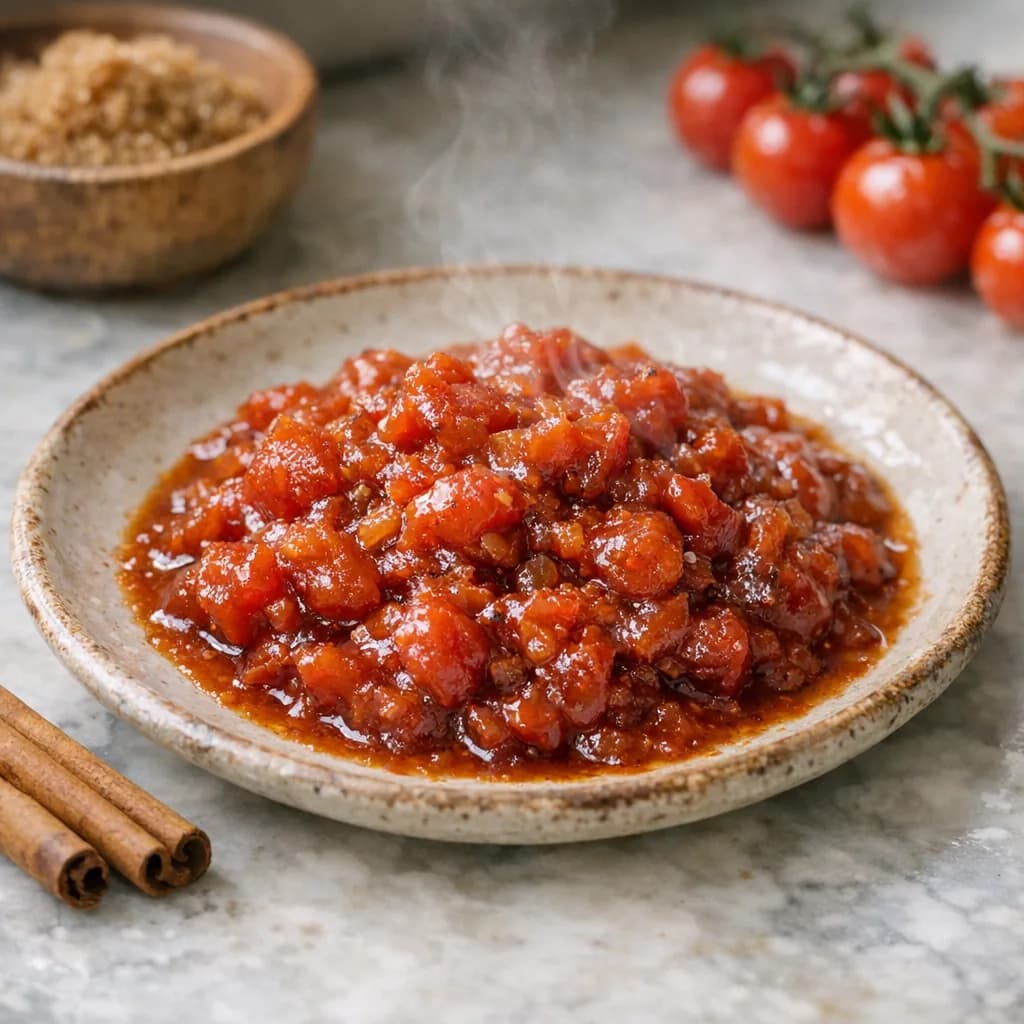 Sweet Spiced Tomato Relish recipe