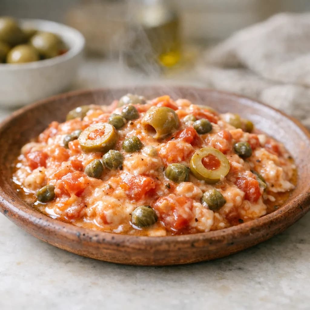 Tangy Tomato Caper Sauce recipe