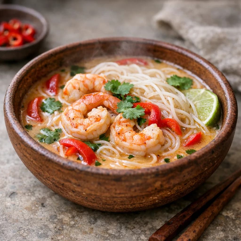 Thai Coconut Shrimp Soup recipe