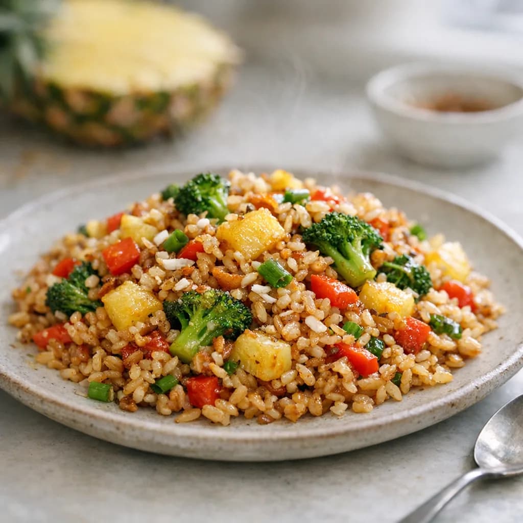 Thai-Style Pineapple-Coconut Fried Rice recipe