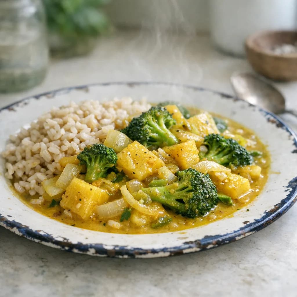 Tilapia Pineapple Coconut Curry recipe