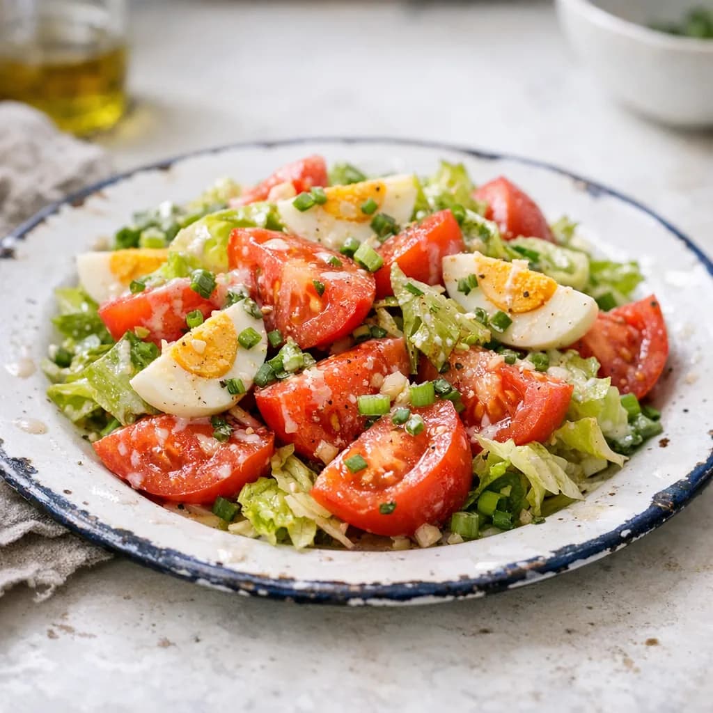 Tomato and Chickpea Salad recipe