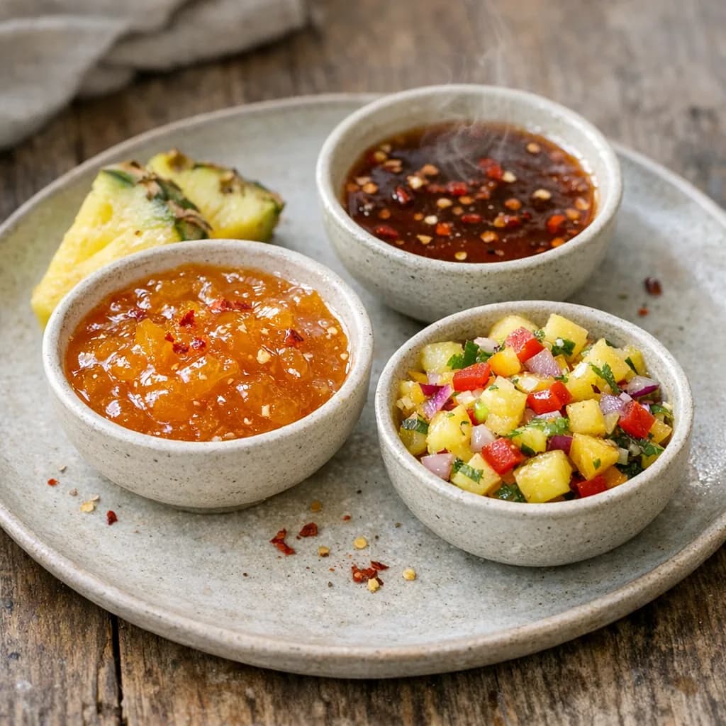 Tropical Dipping Sauces with Coconut and Mango recipe