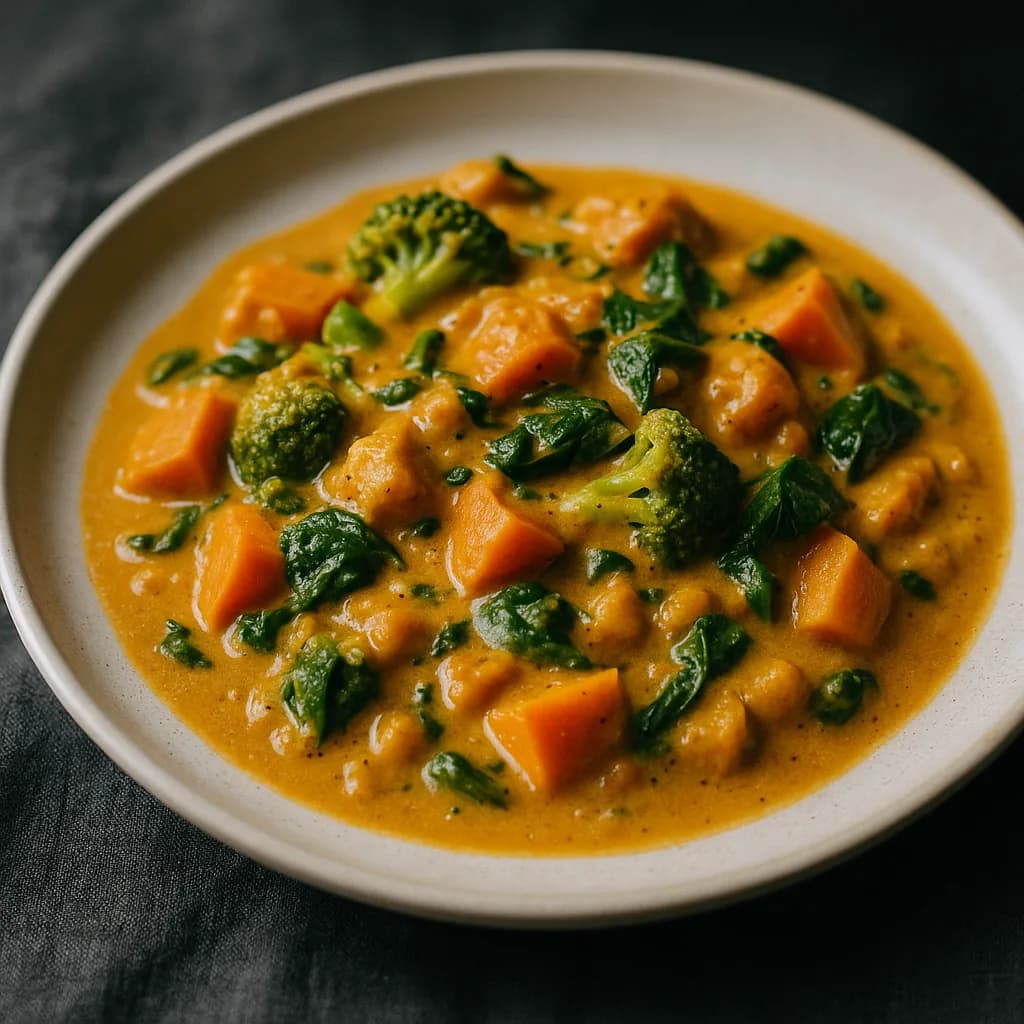 Vegan Creamy Coconut Curry recipe