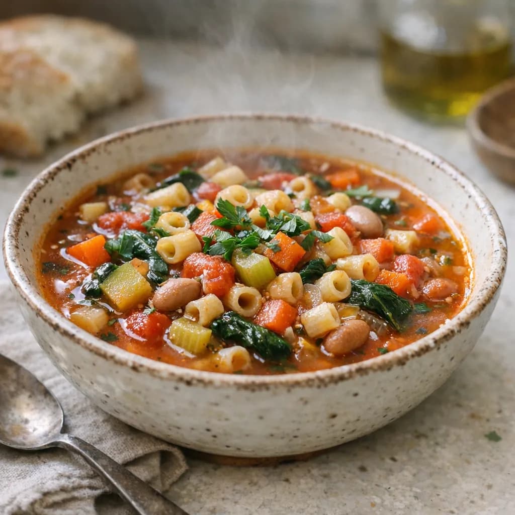 Vegan Crock-Pot Minestrone recipe